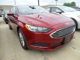 2017 Ruby Red Ford Fusion SE #121250056