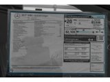 2017 Mercedes-Benz GLE 43 AMG 4Matic Coupe Window Sticker