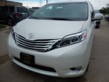 2017 Blizzard White Pearl Toyota Sienna Limited AWD #121250018