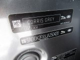 2018 F-PACE Color Code for Corris Grey Metallic - Color Code: LKH