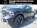 2017 Brilliant Black Crystal Pearl Ram 1500 Express Crew Cab 4x4 #121652330