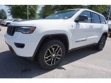 2017 Bright White Jeep Grand Cherokee Trailhawk 4x4 #121652226