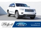 2013 Bright White Jeep Grand Cherokee Limited #121651636