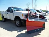 2017 Oxford White Ford F350 Super Duty XL Regular Cab 4x4 Plow Truck #121652376