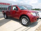 2017 Nissan Frontier Cayenne Red