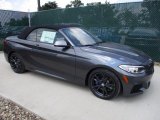 2017 BMW 2 Series M240i xDrive Convertible Front 3/4 View