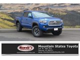 2017 Blazing Blue Pearl Toyota Tacoma TRD Off Road Double Cab 4x4 #121687019