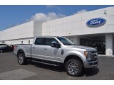 2017 Ingot Silver Ford F250 Super Duty XLT Crew Cab 4x4 #121687126