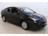 2016 Midnight Black Metallic Toyota Prius Two #121711685