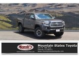 2017 Magnetic Gray Metallic Toyota Tacoma TRD Off Road Double Cab 4x4 #121711396