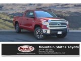 2017 Barcelona Red Metallic Toyota Tundra SR5 Double Cab 4x4 #121711435