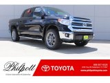 2017 Midnight Black Metallic Toyota Tundra SR5 CrewMax 4x4 #121734883