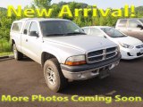 2004 Bright Silver Metallic Dodge Dakota Sport Club Cab 4x4 #121734937