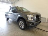 2017 Magnetic Ford F150 XL SuperCab 4x4 #121734774