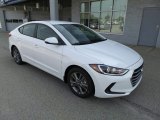 2018 Hyundai Elantra Quartz White Pearl