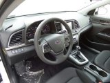 2018 Hyundai Elantra SEL Black Interior