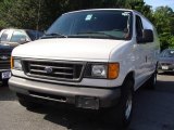 2005 Oxford White Ford E Series Van E350 Super Duty Cargo #12133406