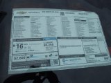 2018 Chevrolet Corvette Z06 Coupe Window Sticker