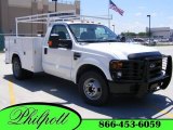 2008 Oxford White Ford F350 Super Duty XL Regular Cab Chassis Commercial #12133407