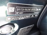 2018 F-PACE Color Code for British Racing Green Metallic - Color Code: HGY