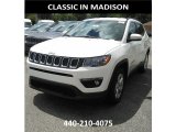 2017 Bright White Jeep Compass Latitude #121824553