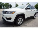 2017 Bright White Jeep Compass Sport #121824402