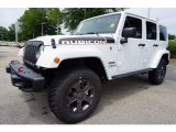 2017 Bright White Jeep Wrangler Unlimited Rubicon 4x4 #121824396