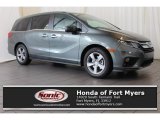 2018 Forest Mist Metallic Honda Odyssey EX-L #121824358