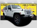 2017 Bright White Jeep Wrangler Unlimited Sahara 4x4 #121824347