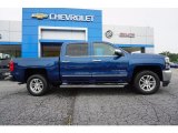 Deep Ocean Blue Metallic Chevrolet Silverado 1500 in 2017