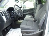 2017 Chevrolet Silverado 3500HD LT Crew Cab 4x4 Jet Black Interior