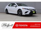 2018 Super White Toyota Camry SE #121847062