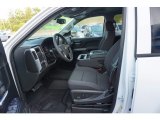 2017 Chevrolet Silverado 1500 LT Crew Cab Jet Black Interior