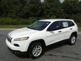 2017 Jeep Cherokee Sport 4x4 Front 3/4 View