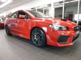 2018 Pure Red Subaru WRX STI #121891107