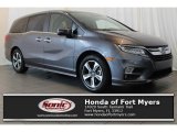 2018 Modern Steel Metallic Honda Odyssey Touring #121890753