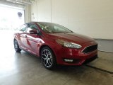 2017 Ruby Red Ford Focus SEL Sedan #121890866