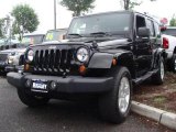 2007 Black Jeep Wrangler Unlimited Sahara 4x4 #12134398