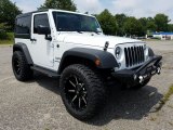 2017 Bright White Jeep Wrangler Sport 4x4 #121890737