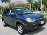 Nautical Blue Hyundai Tucson in 2005