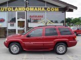 2004 Inferno Red Pearl Jeep Grand Cherokee Limited 4x4 #12133422