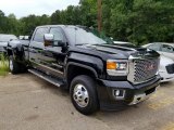 2017 Onyx Black GMC Sierra 3500HD Denali Crew Cab 4x4 Dual Rear Wheel #121919656