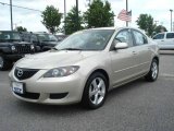 2004 Shimmering Sand Mica Mazda MAZDA3 i Sedan #12123893