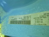 2017 500c Color Code for Celeste Blu (Retro Light Blue) - Color Code: PBH