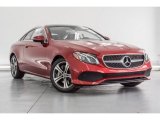 2018 Mercedes-Benz E designo Cardinal Red Metallic