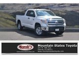 2017 Super White Toyota Tundra SR5 Double Cab 4x4 #121945731