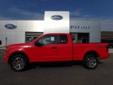 2017 Race Red Ford F150 XL SuperCab 4x4 #121975479