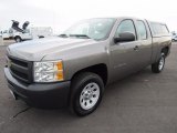 2013 Graystone Metallic Chevrolet Silverado 1500 Work Truck Extended Cab #121975438