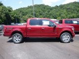 2017 Ruby Red Ford F150 Lariat SuperCrew 4X4 #121993513