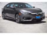 2017 Modern Steel Metallic Honda Civic EX-L Sedan #121993453